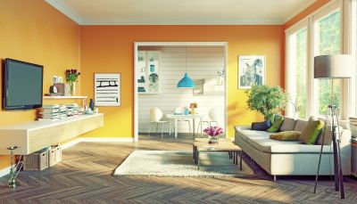 Colorful Accent Wall